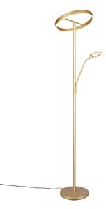 Golvlampa TRIO Willis Guld - Guld