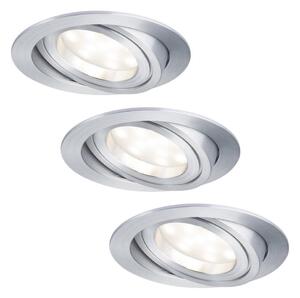 Paulmann 92797 - UPPSÄTTNING 3xLED/6,8W IP23 Badrum Infälld belysning COIN 230V