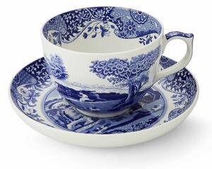 Spode - Blue Italian Kopp & Fat Jumbo 0.56L - Vit,Blå