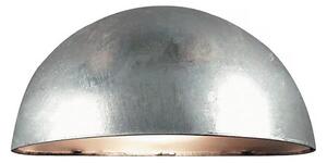 Nordlux - Vägglampa för utomhusbruk SCORPIUS 1xE14/40W/230V IP33 silver