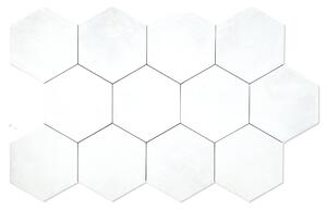 Hexagon Klinker Calm Vit Matt 14x16 cm