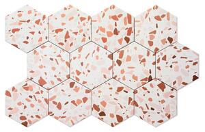 Hexagon Klinker Elevate Röd Matt 14x16 cm