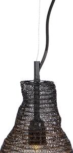 Orientalisk hängande lampa svart - Nidum Rombo