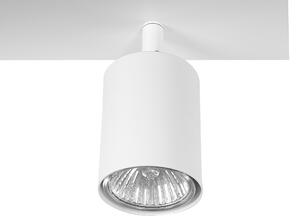 Vit Metall Taklampa 70 cm Justerbar Lampskärm Med 4 Lampor Matt Yta Modern Beliani