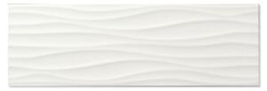 Kakel Blanco Wave Vit Blank 25x75 cm