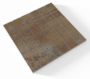 Mosaik Klinker Metalo Brun Matt 30x30