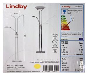 Lindby - LED golvlampa DIMITRA LED/20W/230V + LED/5W/230V