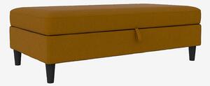Dorel Home - Ottoman / pall Hartford - Gul - Fotpallar & puffar - Från Homeroom