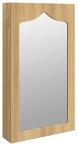 Spegelskåp väggmonterat 37,5x10x67 cm