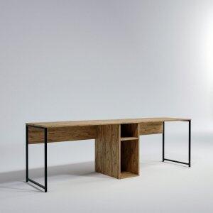 Limbo skrivbord 240x60 cm - Ek