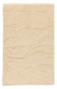 Marimekko - Piirto Unikko Bathmat 50 x 80 cm - Badrumsmattor - Maija Isola - Beige