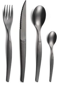 Jet Bestickset 16 dels stonewash svart
