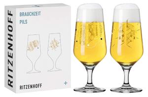 Brauchzeit Ölglas Pils 2-p NO: 1& 2