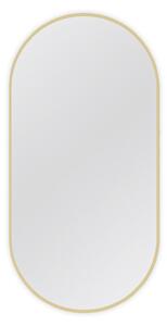 Micedi Vägghängd Spegel Oval 50x100 cm Guld -