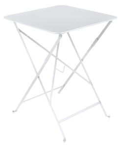 Fermob - Bistro Table 57 x 57 cm, Cotton White - Balkong- och cafébord - Vit - Metall
