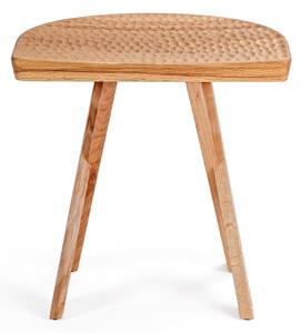 Zanat - Touch Stool Moon, Ek, Ek - Pallar - Studioilse - Träfärgad - Trä