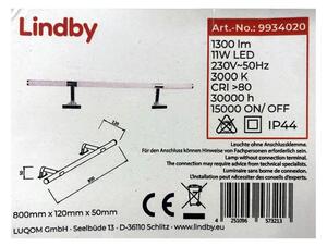 Lindby - Lampa för badrumsspegel ARWYN LED/11W/230V IP44