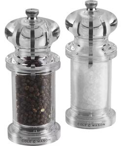 Cole&Mason - Set med saltkvarn och pepparkvarn PRECISION MILLS 2 delar 14 cm