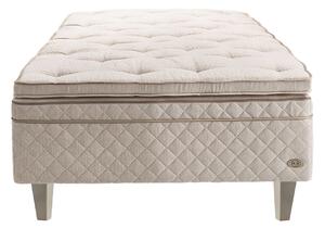 DUX - Dux 30 resårbotten fast 120x200 cm/ Top Pad Bäddmadrass/ Konisk oatmeal 20 cm - Sängar - Beige
