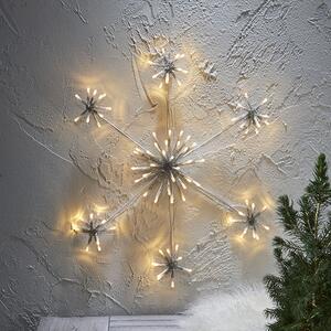 Snöflinga med belysning, 50 cm
