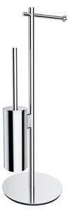 OMNIRES MP60810CR - Hållare för toalettpapper och toalettborstar MODERN PROJECT krom
