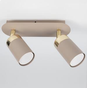 Brilagi - Spotlight POKER 2xGU10/25W/230V beige