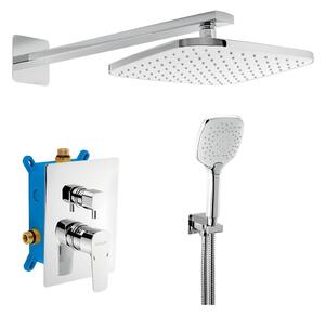 Novaservis - Duschset med dold kran METALIA ECO skinande krom