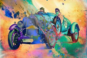 Illustration Vintage car 1, Rafal Kulik