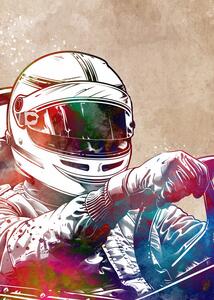 Illustration Sport Car Racing 2, Justyna Jaszke