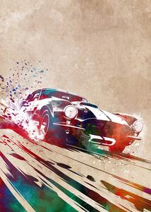 Illustration Sport Racing Car 2, Justyna Jaszke