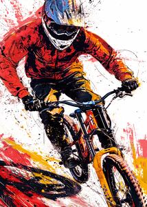 Illustration Sport Cycler 5, Justyna Jaszke