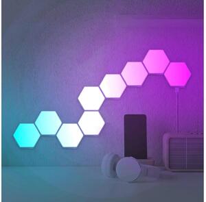 LED RGBW Ljusreglerad vägg dekorativ belysning MAYA LED/1W/230V + fjärrkontroll