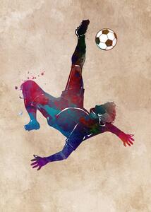 Illustration Football Soccer 1, Justyna Jaszke