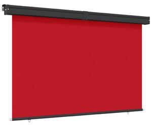 Balkongmarkis 165x250 cm röd