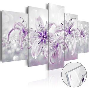 Artgeist bild - Purple Graces, p&aring plexiglas, 2 storlekar 100x50