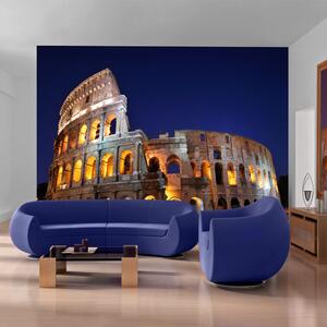 ARTGEIST Fototapet - Colloseum p&aring natten