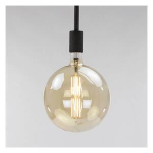 FURBO rund LED-lampa - b&aumlrnstensf&aumlrgad glas
