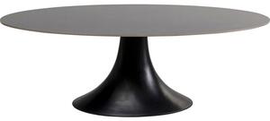 KARE DESIGN Grande Possibilita Matbord, Oval - Keramisk Dolomit och Svart Alu