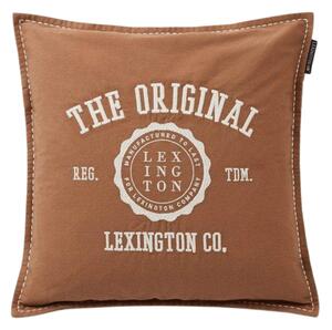 Lexington Twill Logo Message Beige Kuddfodral