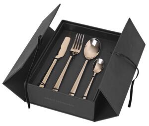 BROSTE Hune Ss bestickset - espresso titanium