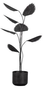 BEPUREHOME Collection konstgjord växt, justerbar - svart metall