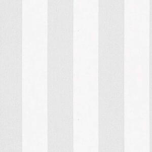 Noordwand Tapet Topchic Stripes ljusgrå och vit
