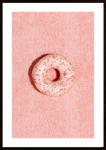 Pink Doughnut Poster
