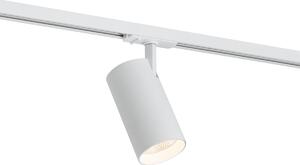 Modern spotlight vit för 1-fas skensystem inkl. LED - Iconic Mark