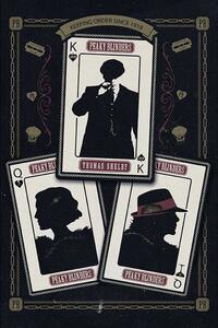 Poster, Affisch Peaky Blinders - Cards, (61 x 91.5 cm)