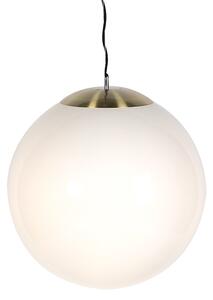 Skandinavisk hängande lampa opalglas 50 cm - Ball 50