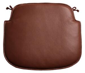Stolab - Småland bistrostol dyna läder sörensen ultra tango cognac - Sittdynor - Brun