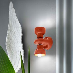 Ferroluce Vägglampa Berimbau Orange