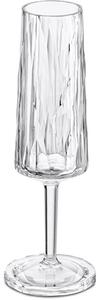 Okrossbart champagneglas i plast - Koziol, 1 st