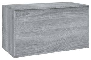 Förvaringskista grå sonoma 84x42x46 cm konstruerat trä